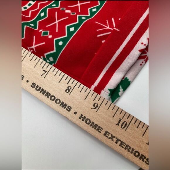 OppoSuits Winter Wonderland Men’s Shorts Ugly Sweater Party Size 43” Red Funny - Picture 9 of 12